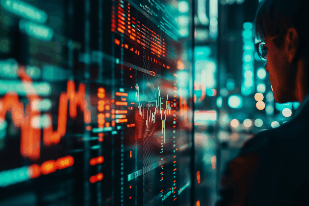 Almeida law group | a professional analyzing stock market data