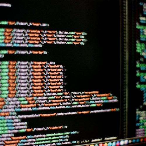 Coding on a compute screen